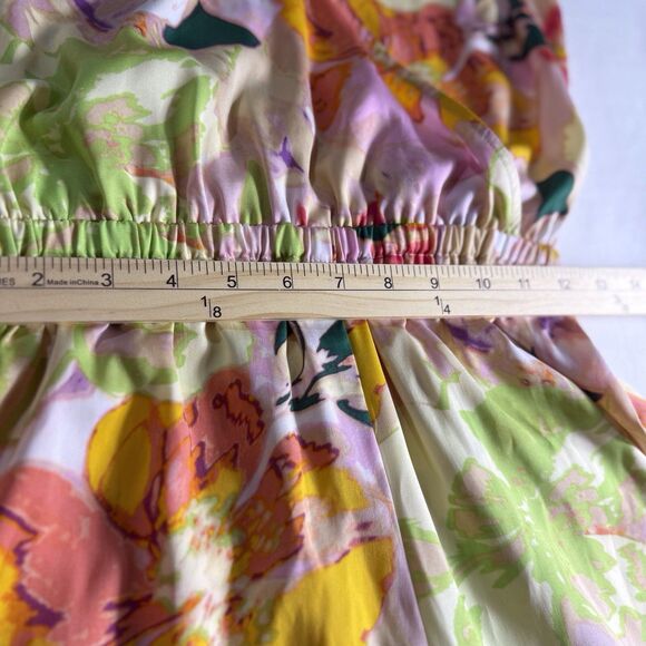 Bar III Women's Spring Floral Sleeveless‎ Self-Tie Jumpsuit Sz XS Wedding Guest - Picture 6 of 16